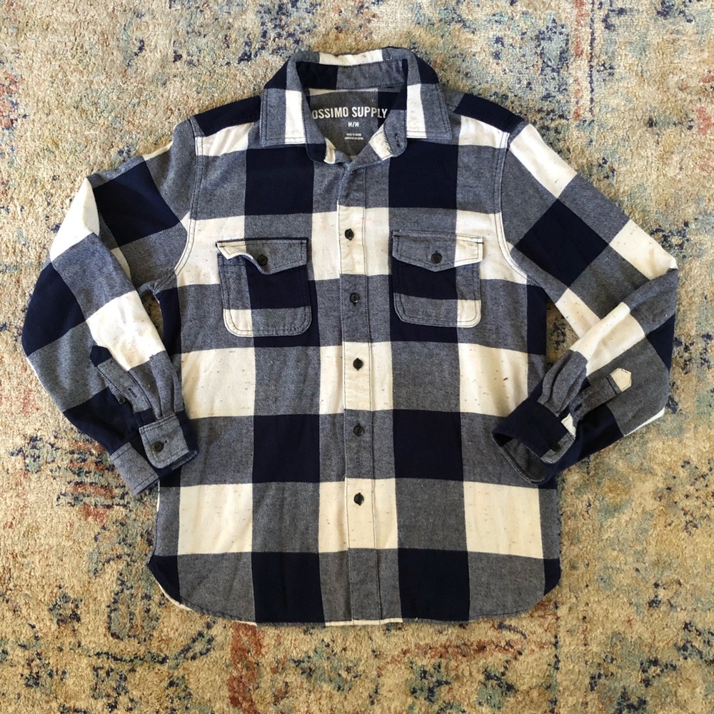Funky Buffalo-check Flannel